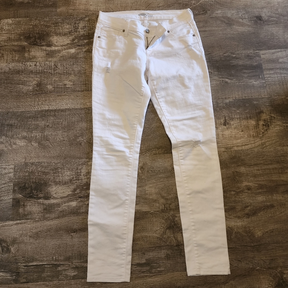 Old Navy White skinny jeans - Picture 4 of 4